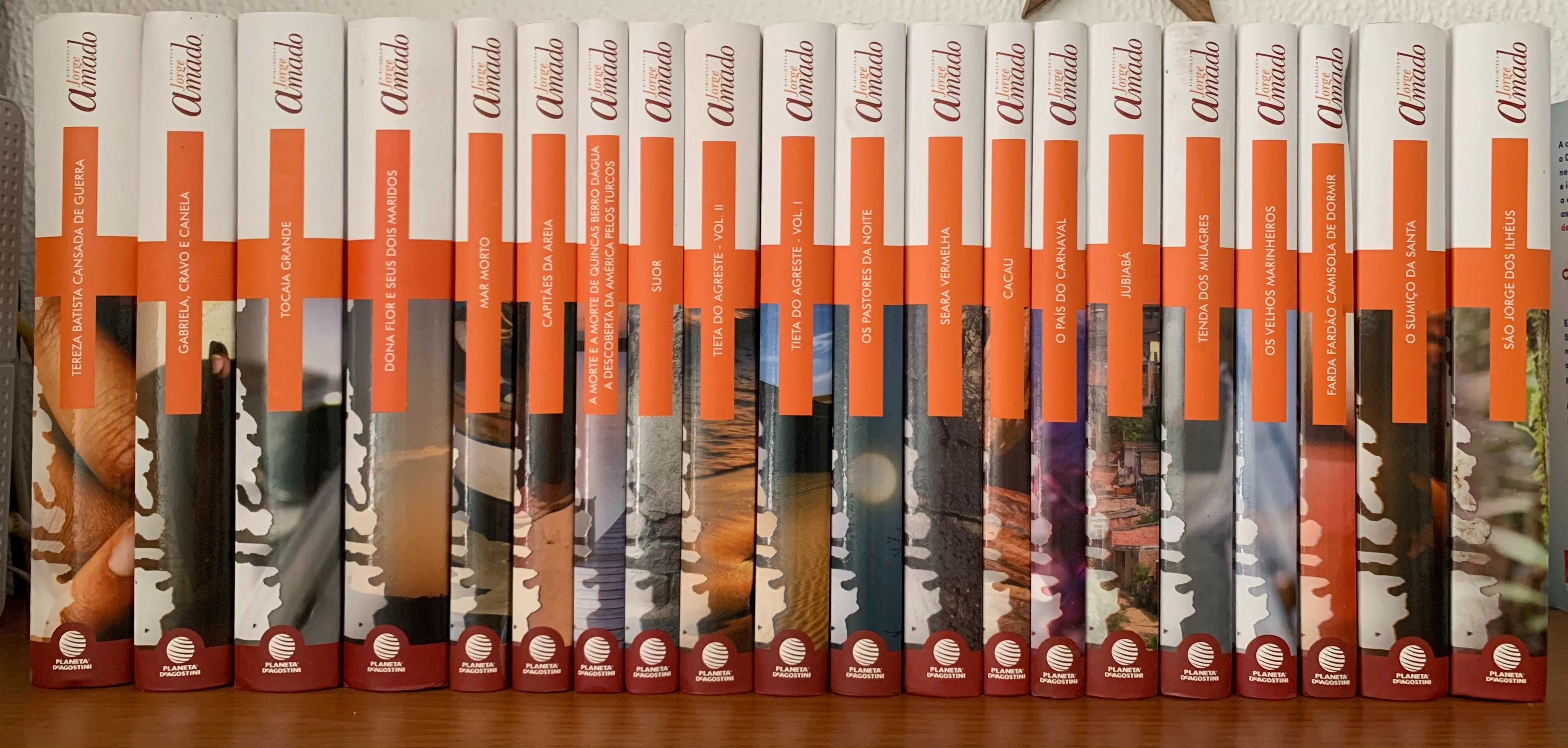 Livros - Coleção Planeta DeAgostini Jorge Amado      1 euro cada