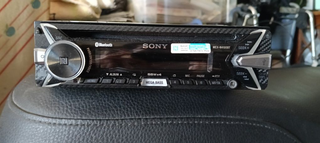 Radio Sony de bluetooth modelo mex-n4100bt