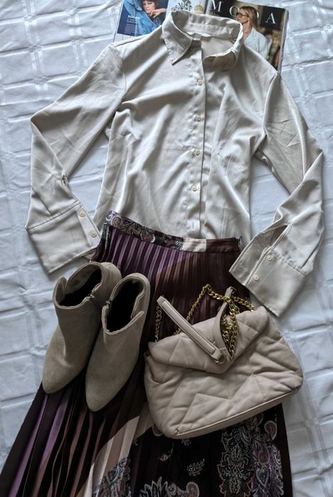 Spódnica Damska Plisowana Mango r.32/34