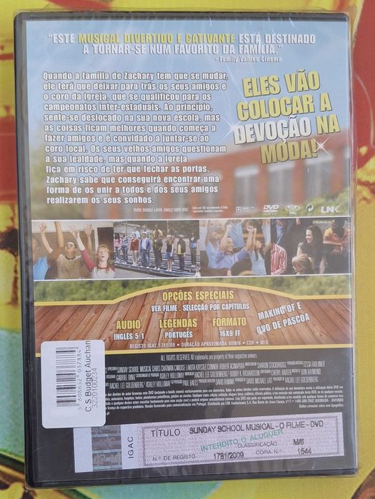 DVD - Filme - Sunday School Musical (Novo, original e selado)