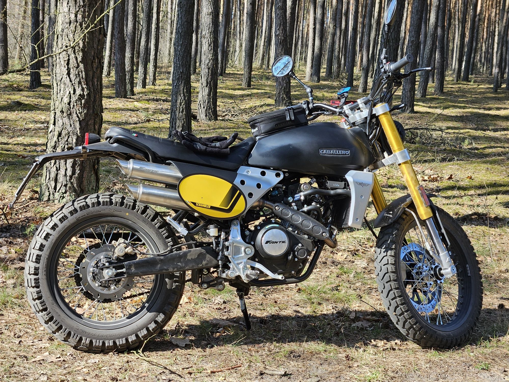 Fantic caballero scrambler 125ccm 2024