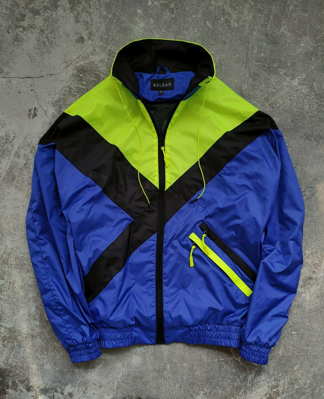 Винтажная ветровка плащёвка куртка демисезонная ретро стиль 90х легкая