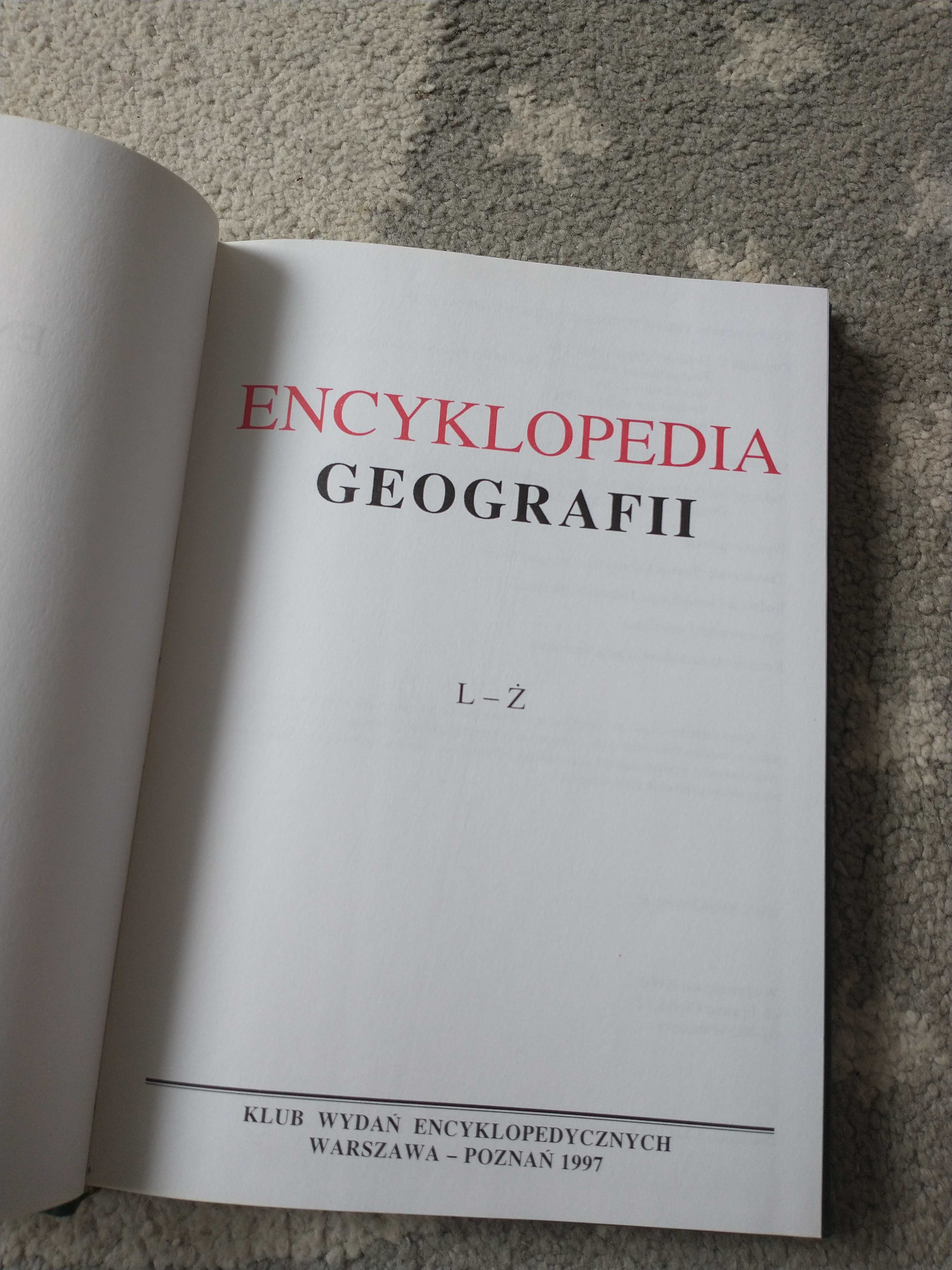 Encyklopedia powszechna Geografia od L-Ż