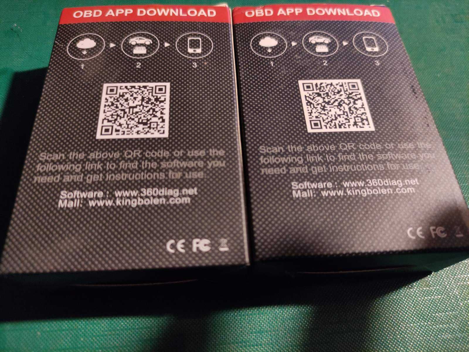 Діагностичний сканер Автосканер ELM327 OBD-II OBD2 Bluetooth Wi-Fi