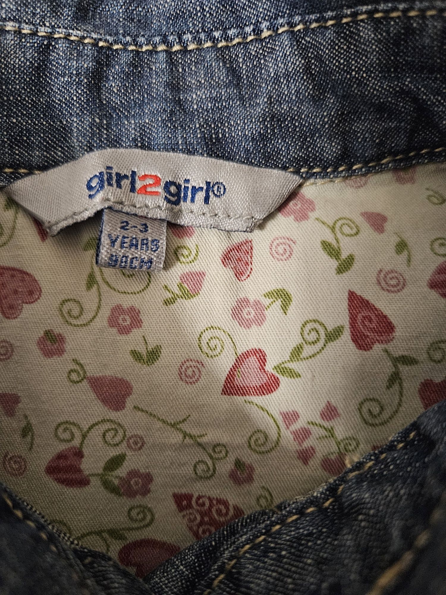 Sukienka jeansowe r.98