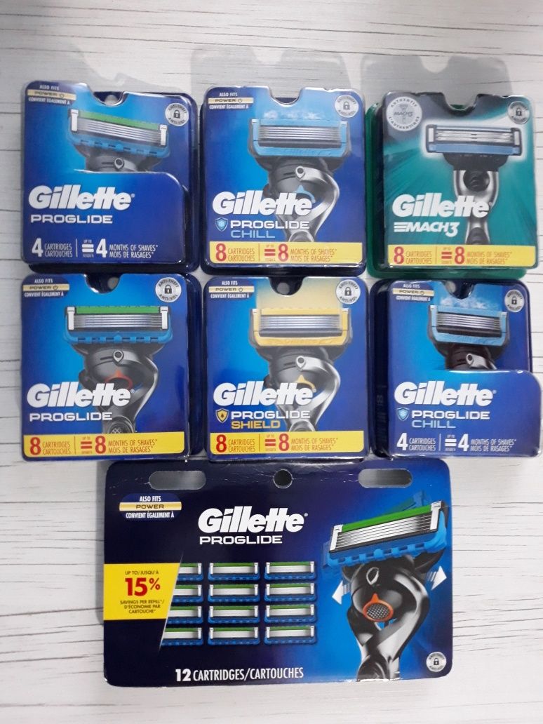 Gillette Fusion proGlide, USA, США ,Power. fusion