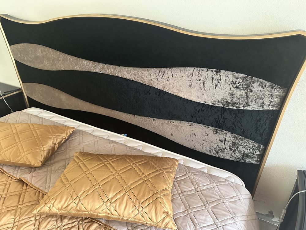 Conjunto quarto cama + cabeceiras + comoda