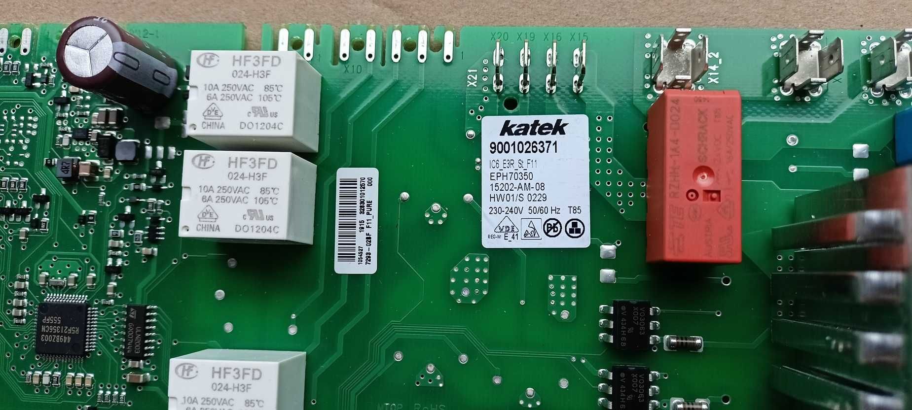Moduł sterujący do piekarników i płyt grzewczych Bosch/Siemens