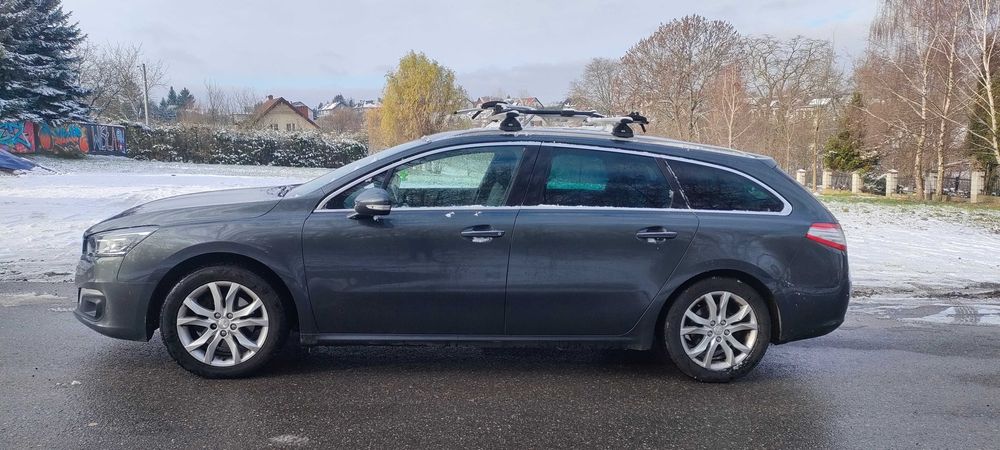 Peugeot 508 kombi + belka na dach i drugi komplet felg