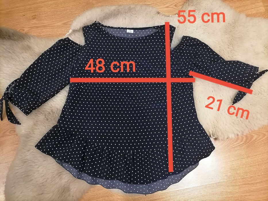 Bluzka w kropki, bluzka w groszki, hiszpanka