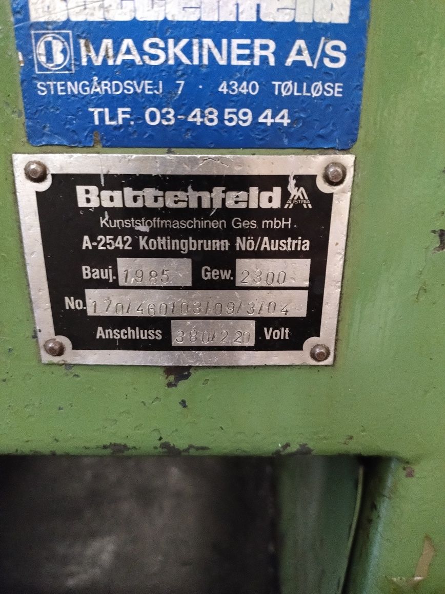 Wtryskarka battenfeld 460/170