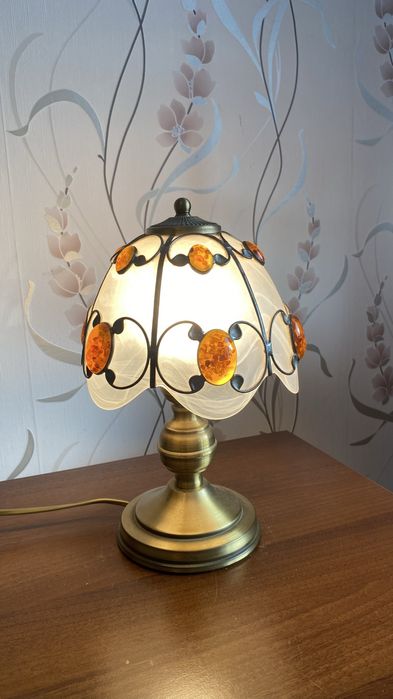 Lampy stojące nocne i wisząca komplet