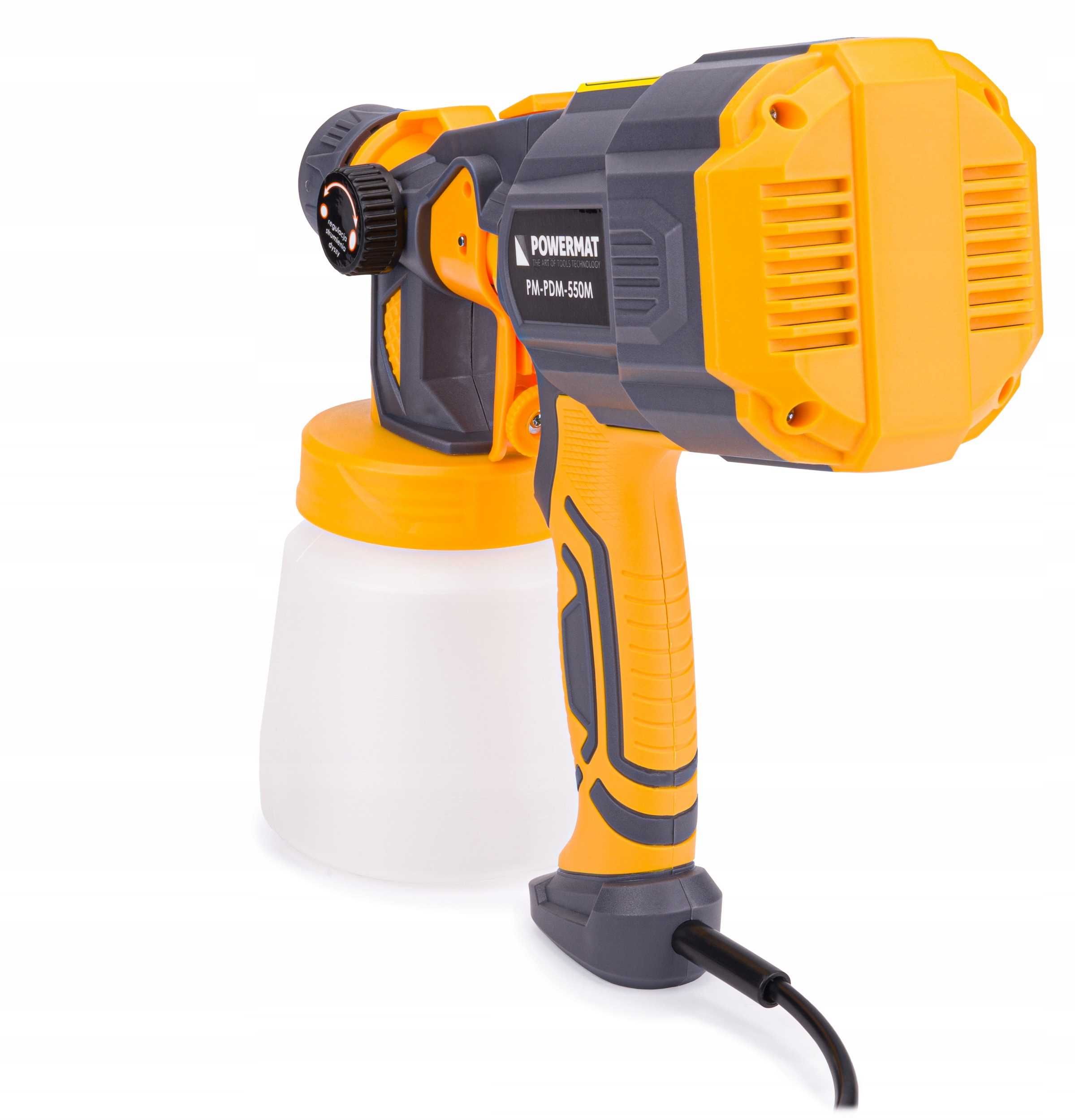 Agregat malarski HVLP 550W PowerMat z dyszami - profesjonalne