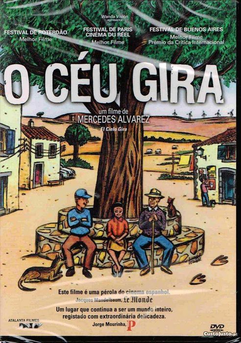 Dvd NOVO O Céu Gira SELADO Filme Espanhol Mercedes Álvarez Cielo Elias