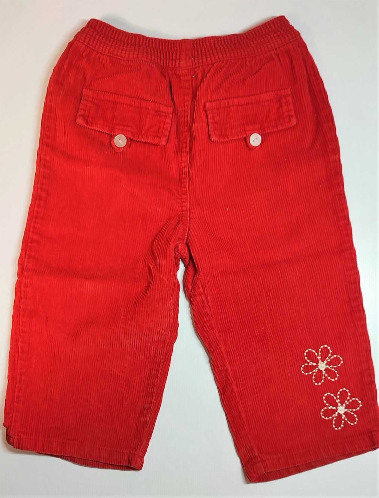 Детские джинсы вельветовые штаны Dirkje на девочку 18-24 мес