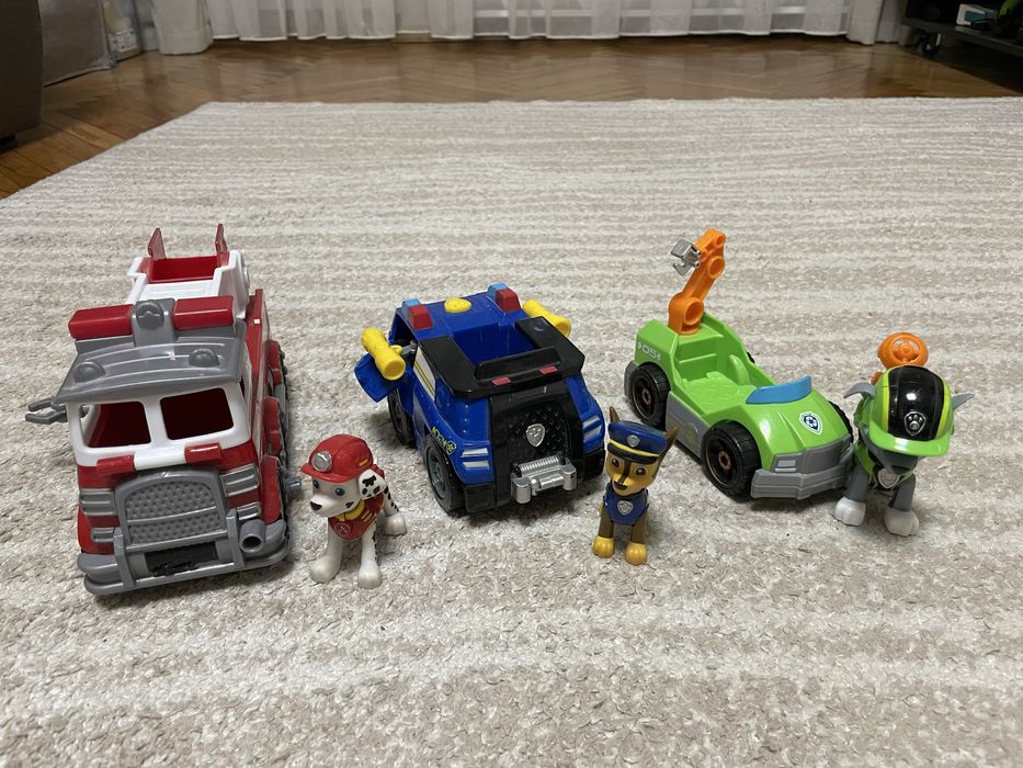 Щенячий патруль гонщик Чейз Маршал Роккі від Spin Master