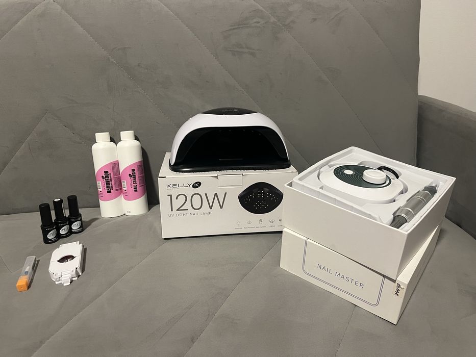 Kit nail desinger + oferta de vernizes