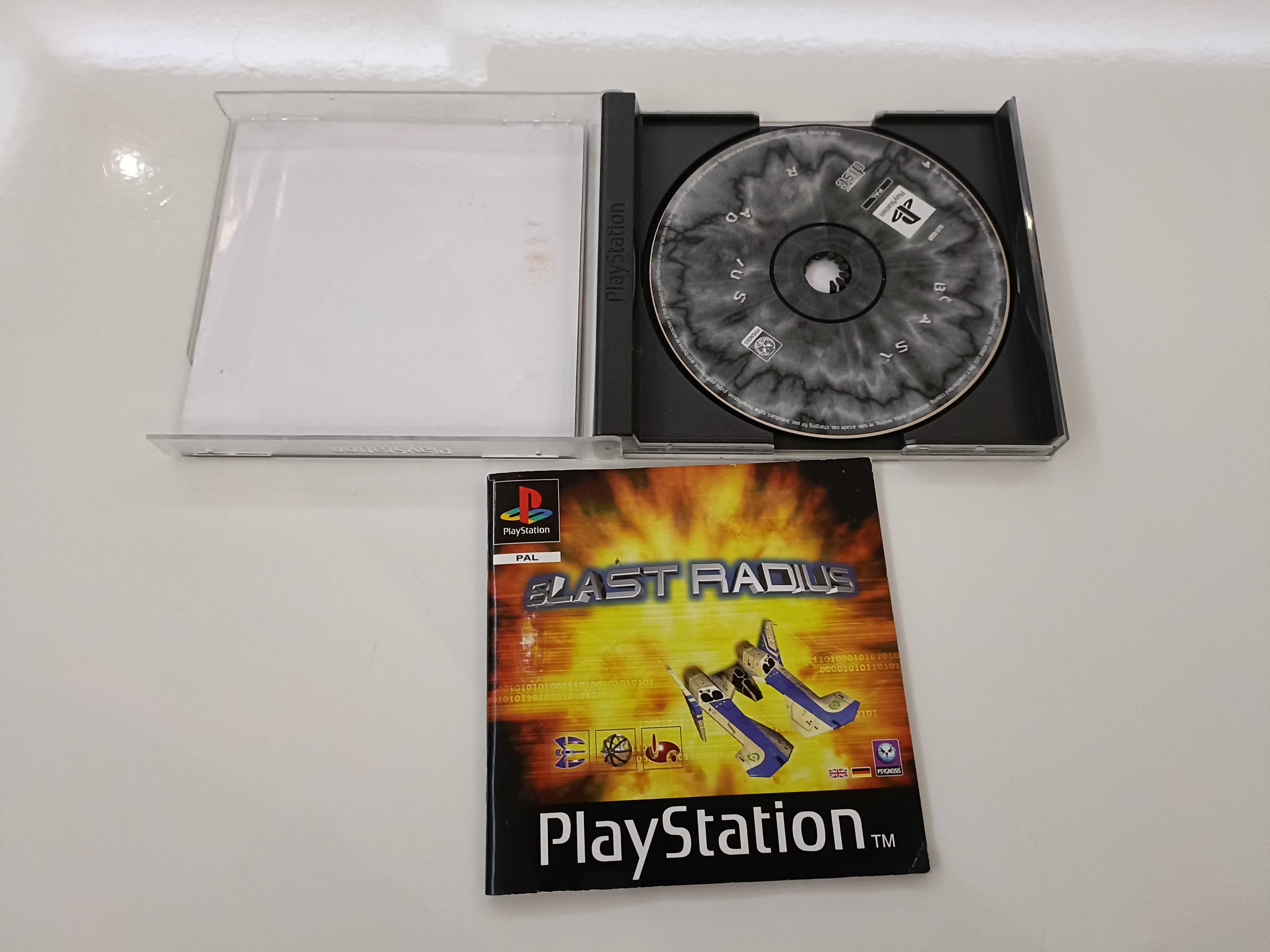 Gra Blast Radius PS1 PSX