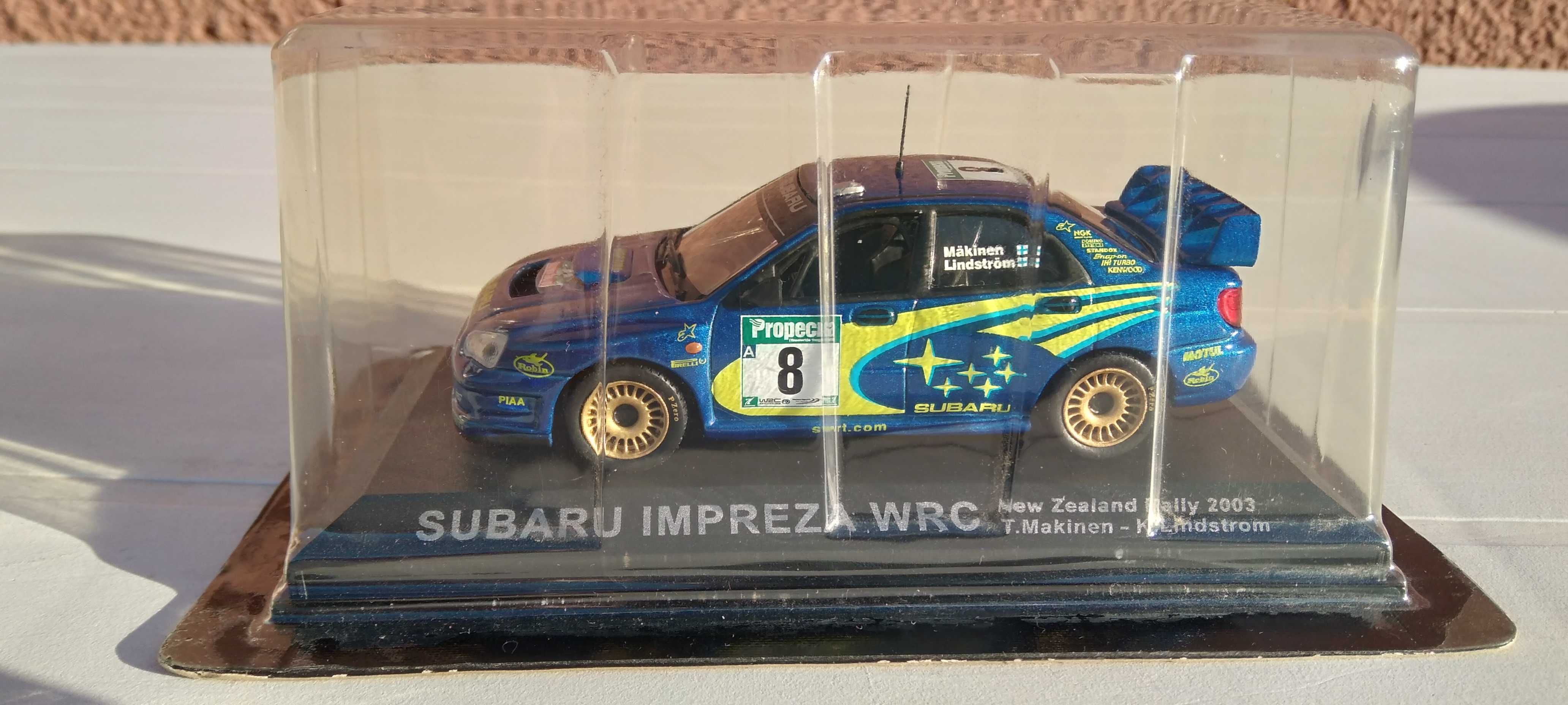 Miniaturas de Rally : 8 modelos escala 1/43