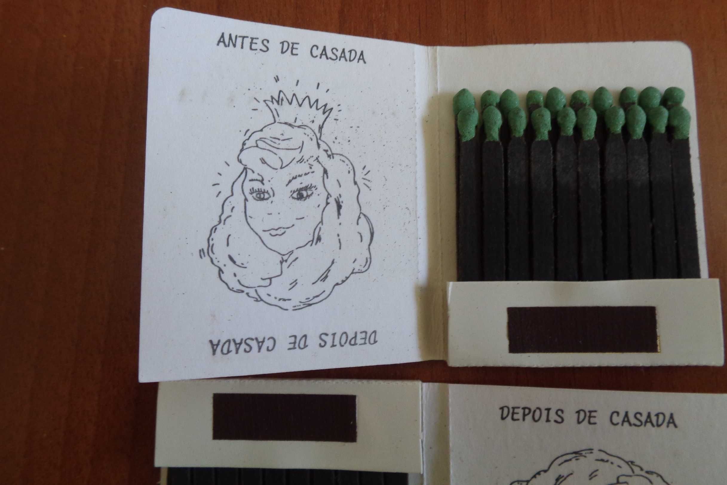 Coleção de carteiras de fósforos para colecionadores