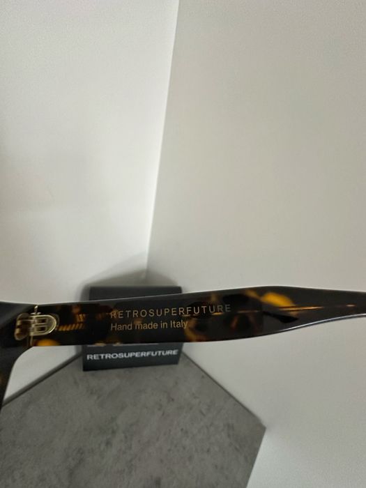 Retrosuperfuture сонцезахисні окуляри wayfarer коричневі