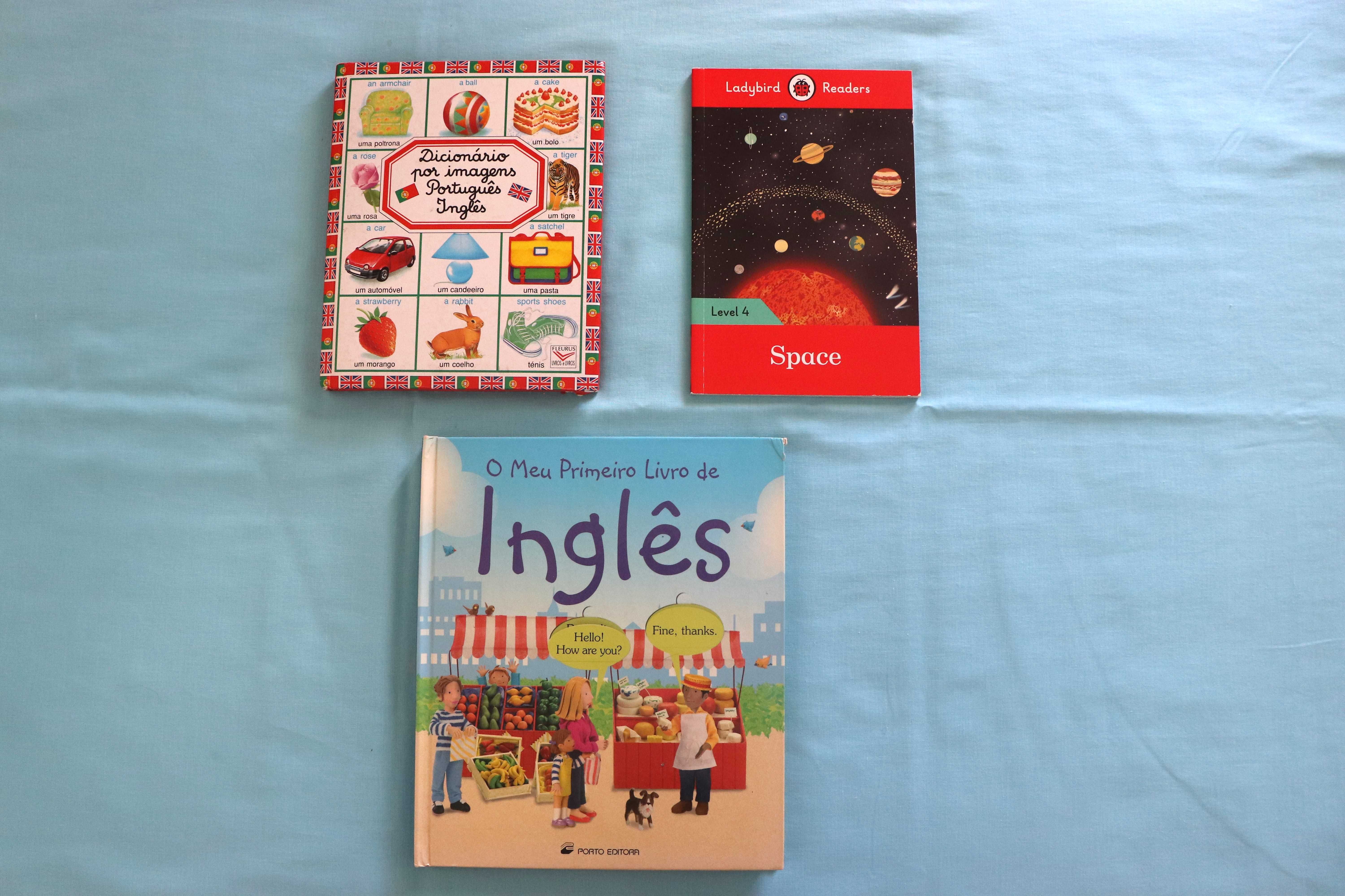 Conjunto de livros infantis, ideais para o ensino de Inglês!