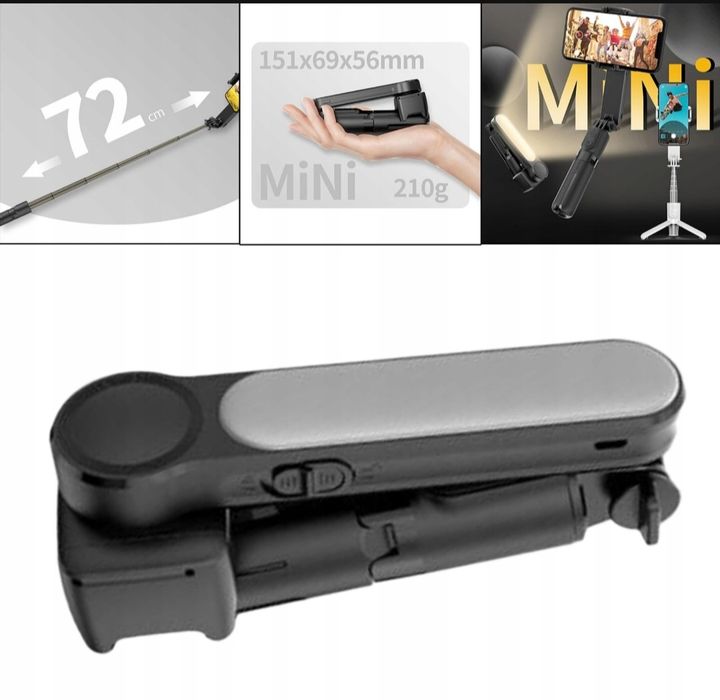 Bezprzewodowy statyw obrotowy do telefonu gimbala