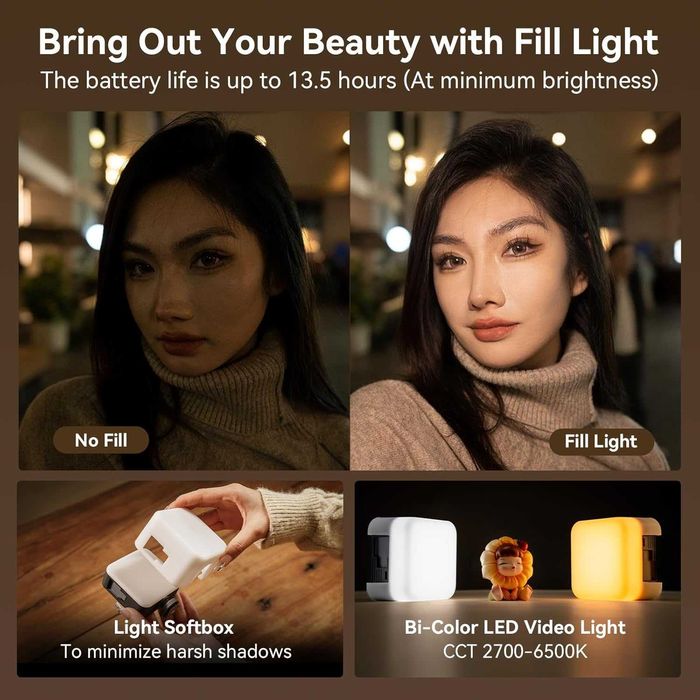 SMALLRIG 4369 Zestaw do vlogowania do iPhone'a, sprzęt do nagrywania