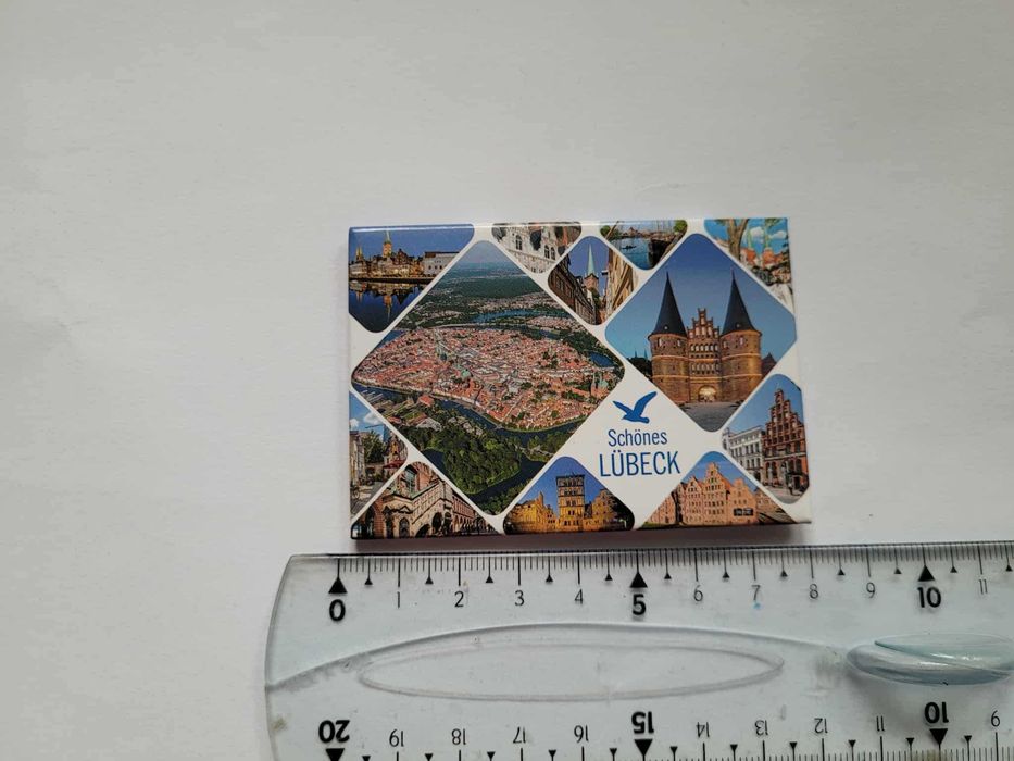 Magnes na lodówkę - 945e. LUBEKA Niemcy