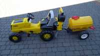 Rolly Toys Traktor Na Pedały New Holland Koparka łyżka tylna