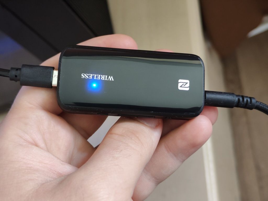 Bluetooth 5.1 Transmitter Receiver (Приймач/передавач) 

Передавач При