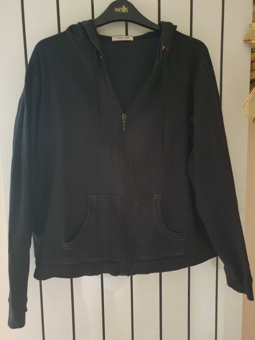 Czarna sportowa bluza Cherokee r. 4XL