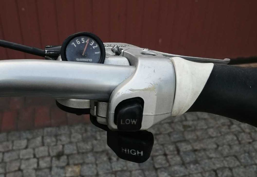 Електровелосипед з асистентом педалюванню, алюмінієва рама L