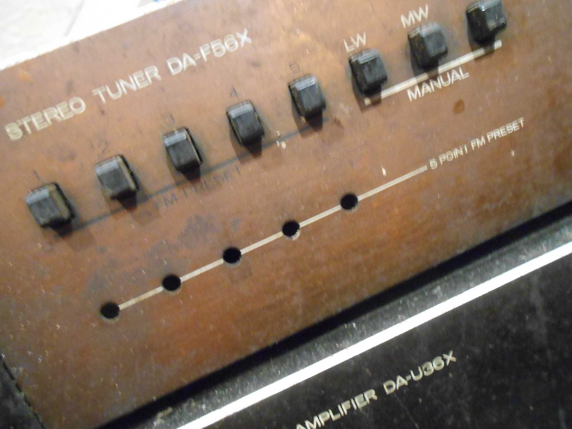 Mitsubishi wzmacniacz + tuner