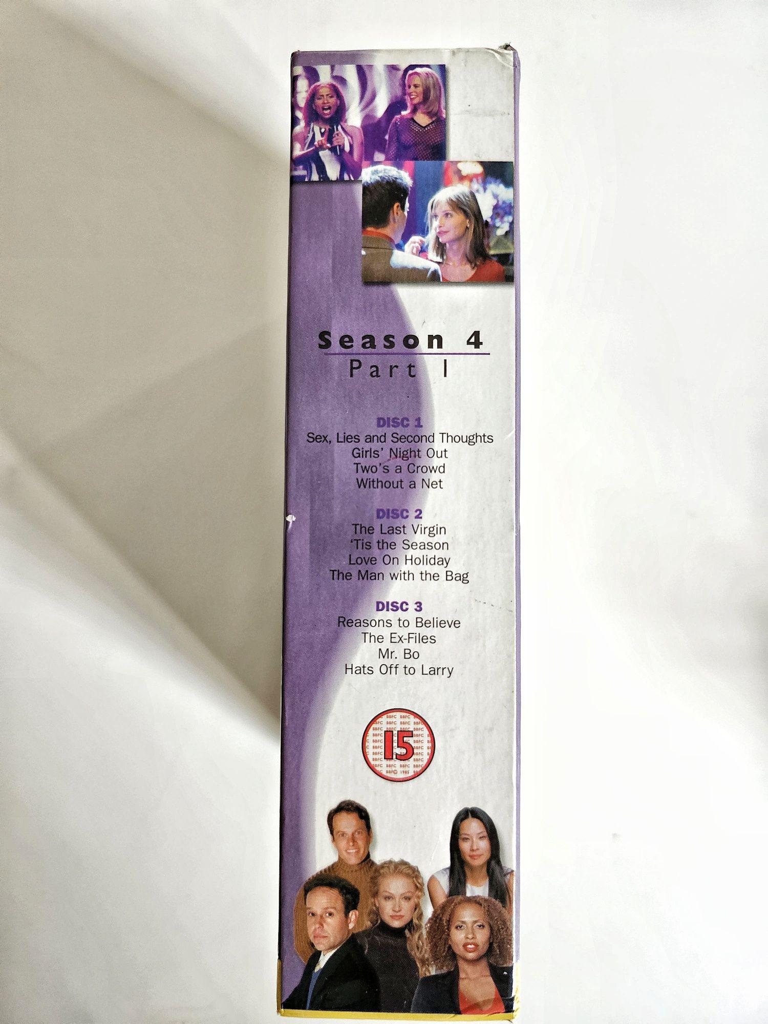 Ally Mcbeal sezon 4 part 1 - 3 dvd 12 odcinków