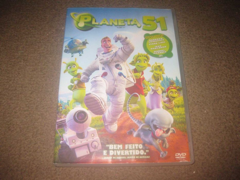DVD "Planeta 51" com Dwayne Johnson (Voz)