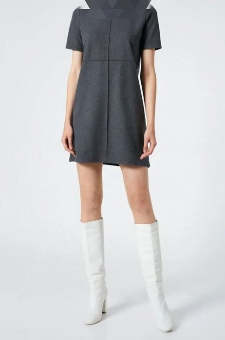 Mini dzianinowa sukienka Zara rozm S ,