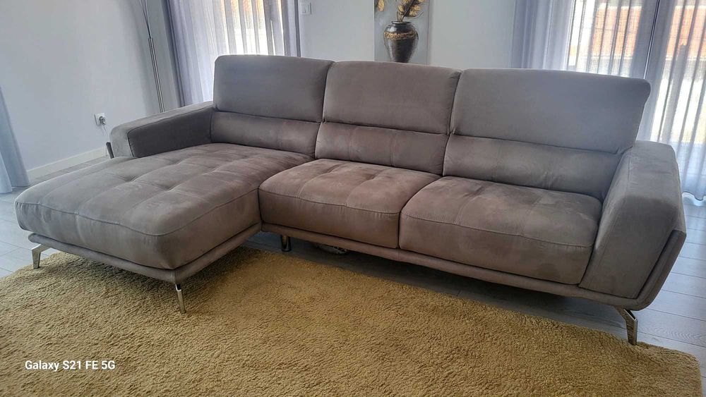 Sofá 3 lugares + chaise-longue