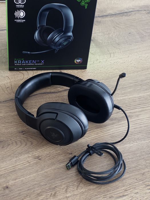 Razer Kraken v3 X czarne
