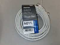 N011 Kabel Satelitarny Hama Classic Line 85 dB 5m