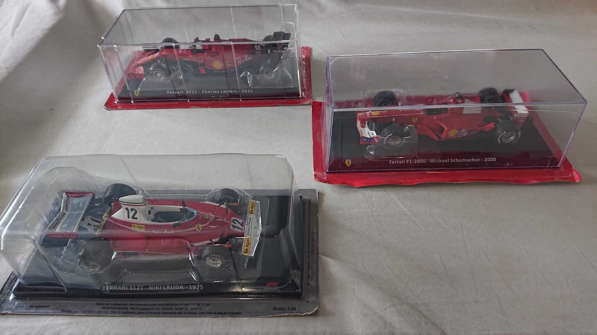 Formula 1 (escala 1/24) (A1/3): 19 modelos F1