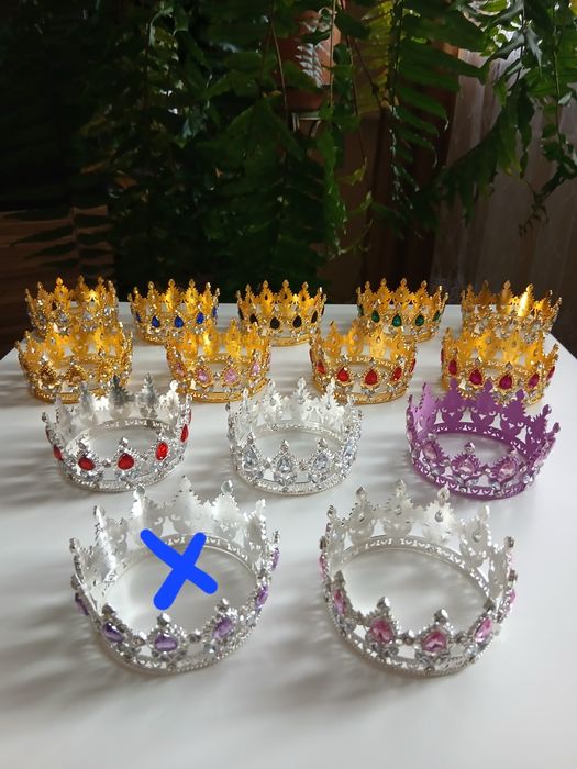 Корона на голову, торт