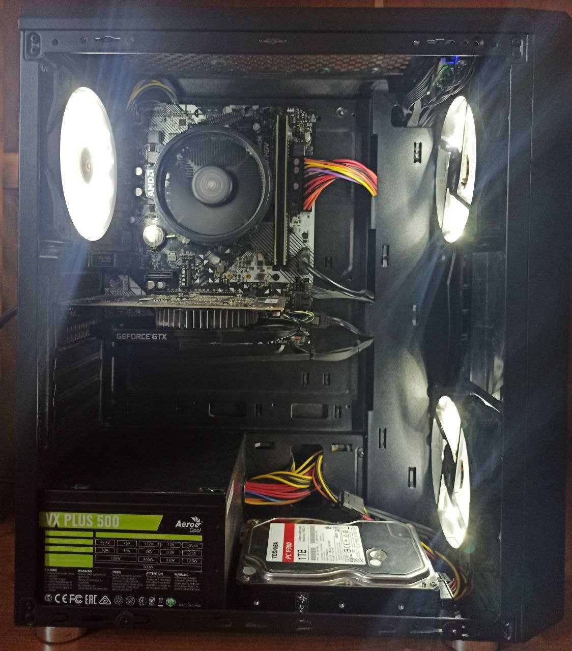 Ігровий ПК Ryzen 3 3200G / GTX 1650 / 16GB RAM / 1TB HDD