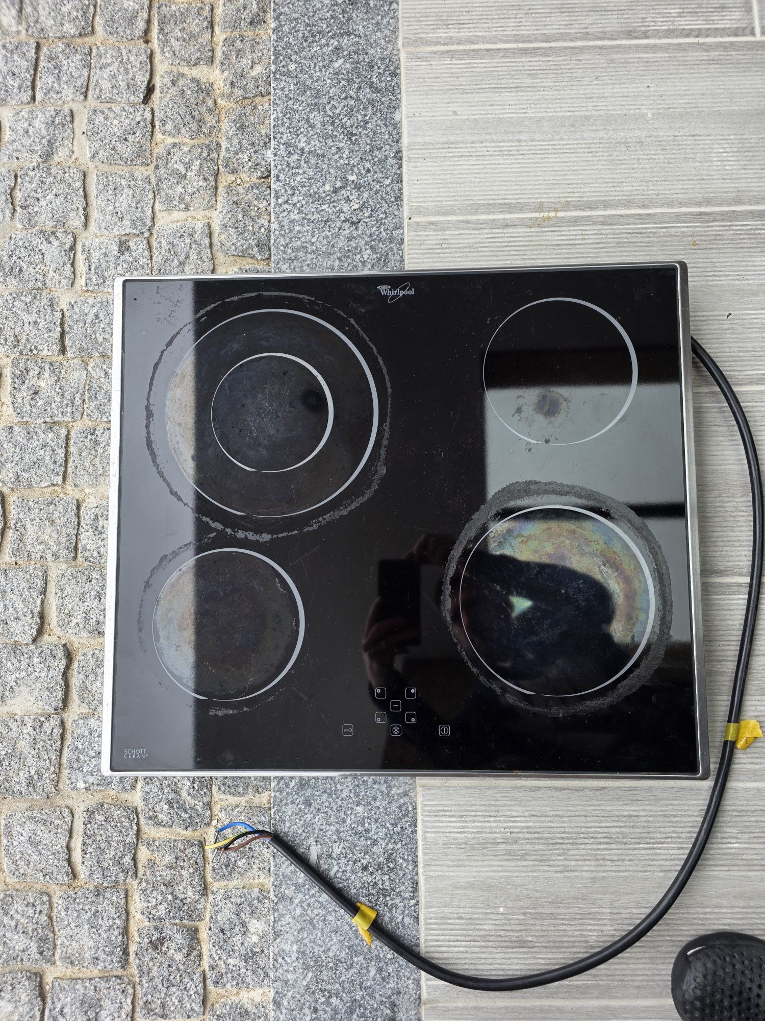 Placa vitroceramica whirlpool