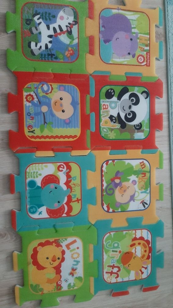 Puzzle piankowe Fisher Price
