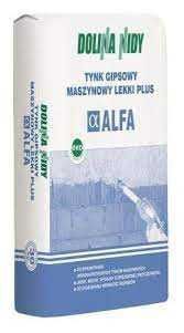Gips tynkarski dolina Nidy Alfa worek 30 kg - nie Knauf MP 75