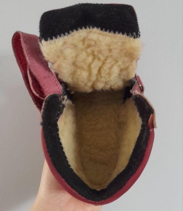 Trapery zimowe ocieplane dziecięce rozm 27