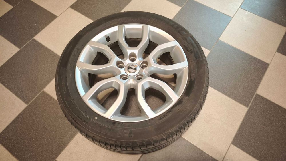 4 koła: opony + alufalgi Volvo 225/50/17 jak NOWE