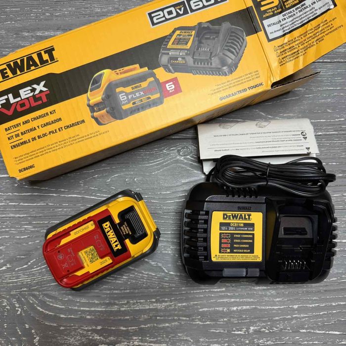 Акумуляторна батарея та зарядне Dewalt DCB606C DCB606 DCB1106