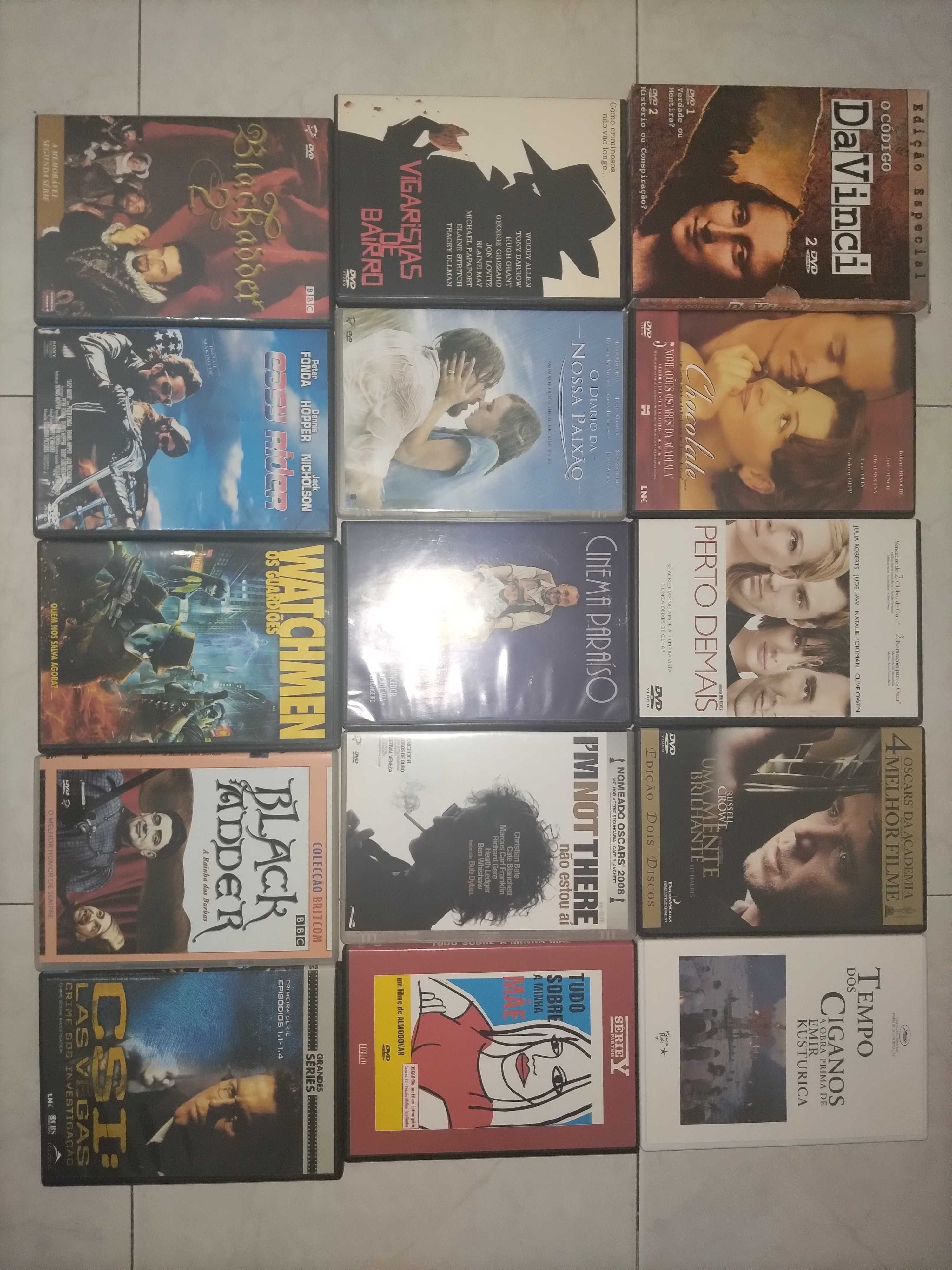 DVD originais como novos.